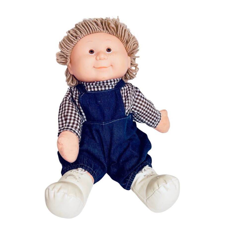 Vintage 1983 Blue Box “Flower Kid Boy” Cabbage Patch Kids inspired toy doll